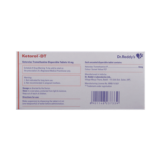 Ketorol Dt Tablet 15