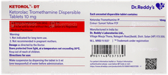 Ketorol Dt Tablet 15