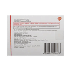 Lamictal 25 MG Tablet Dt 14 Lamictal 25 MG Tablet Dt 14