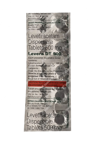 Levera 500 MG Tablet Dt 10