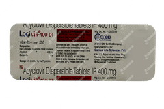 Logivir 400 Dt Tablet 5 Logivir 400 Dt Tablet 5