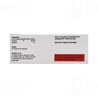 Logivir 400 Dt Tablet 5