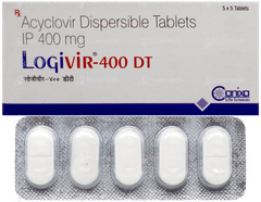 Logivir 400 Dt Tablet 5