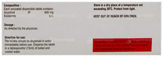 Logivir 400 Dt Tablet 5