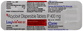 Logivir 400 Dt Tablet 5