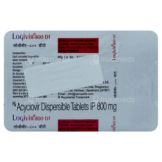 Logivir 800 Dt Tablet 5