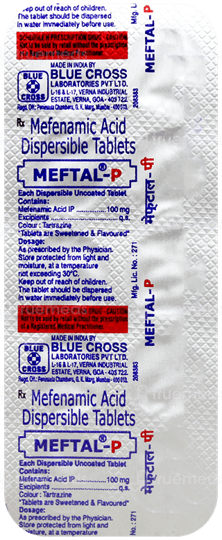 Meftal P Tablet 10