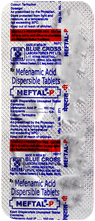 Meftal P Tablet 10