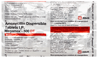 Megamox 500 Dt Tablet 10