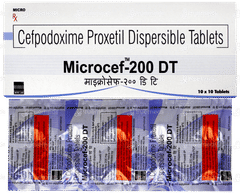 Microcef 200 Dt Tablet 10