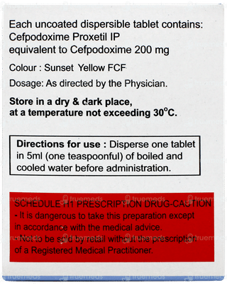 Microcef 200 Dt Tablet 10