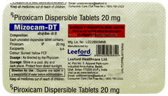 Mizocam Dt Tablet  10