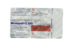 Monocef O 100 Tablet  10