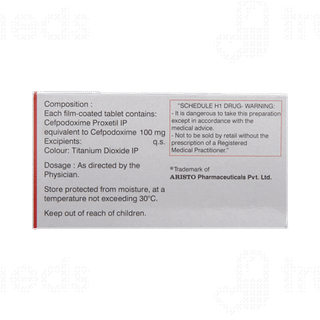 Monocef O 100 Tablet 10