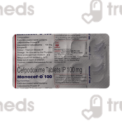 Monocef O 100 Tablet 10 Monocef O 100 Tablet 10