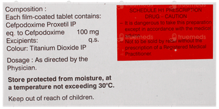 Monocef O 100 Tablet 10