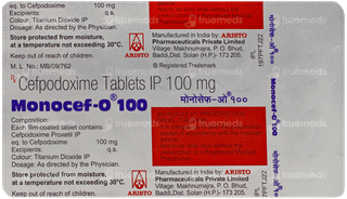 Monocef O 100 Tablet 10