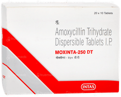 Moxinta 250 Dt Tablet 10