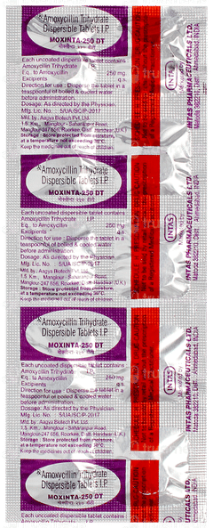 Moxinta 250 Dt Tablet 10