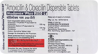Nodimox Plus 250Dt Tablet 10