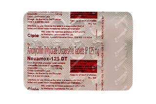 Novamox 125 MG Tablet Dt 15