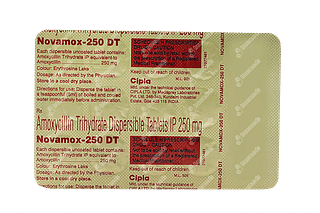 Novamox 250 MG Tablet Dt 15