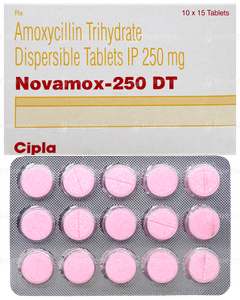 Novamox 250 Dt Tablet 15 Novamox 250 Dt Tablet 15