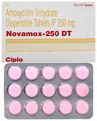 Novamox 250 Dt Tablet 15