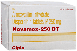 Novamox 250 Dt Tablet 15