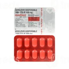 Ocuvir 200 Dt Tablet 10 Ocuvir 200 Dt Tablet 10