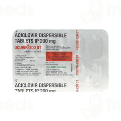 Ocuvir 200 Dt Tablet 10 Ocuvir 200 Dt Tablet 10