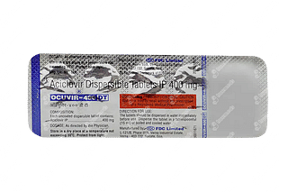 Ocuvir 400 MG Tablet Dt 5