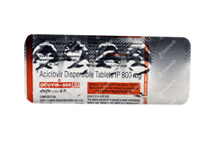 Ocuvir 800 Dt Tablet 5 Ocuvir 800 Dt Tablet 5