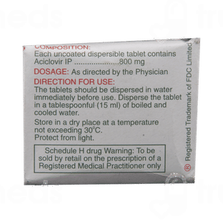 Ocuvir 800 Dt Tablet 5