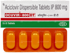 Ocuvir 800 Dt Tablet 5 Ocuvir 800 Dt Tablet 5