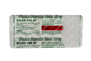 Oflox 100 MG Tablet Dt 10