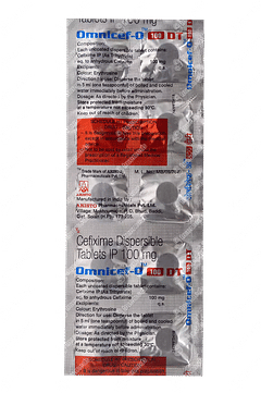 Omnicef O 100 Dt Tablet 10