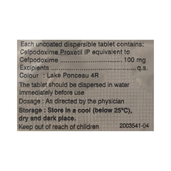Opox 100 Dt Tablet 10 Opox 100 Dt Tablet 10