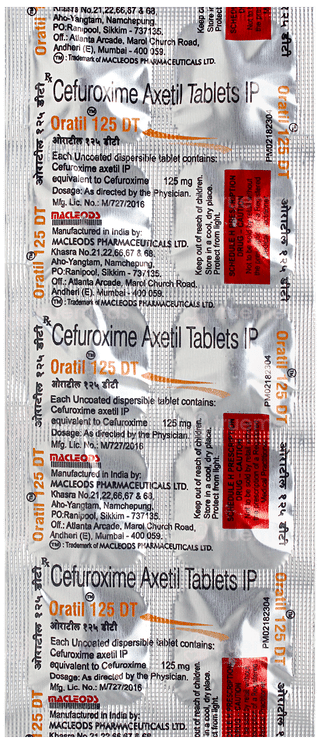 Oratil 125 Dt Tablet 10