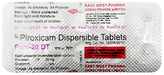 Pam 20Mg Tablet Dt 10