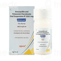 Pexoclav 200/28.5 MG Tablet Dt 6