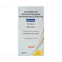 Pexoclav 200/28.5 MG Tablet Dt 6 Pexoclav 200/28.5 MG Tablet Dt 6