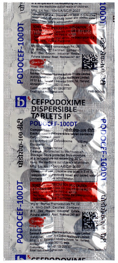 Podocef 100Dt Tablet 10 Podocef 100Dt Tablet 10