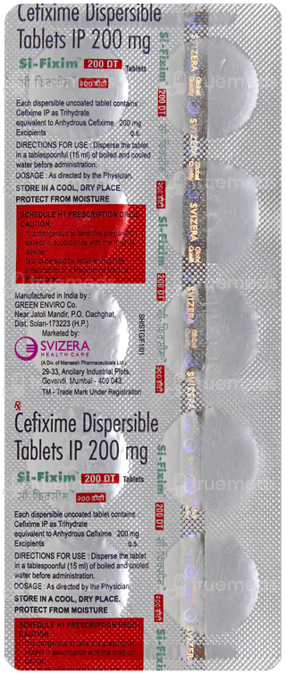Si Fixim 200 Dt Tablet 10