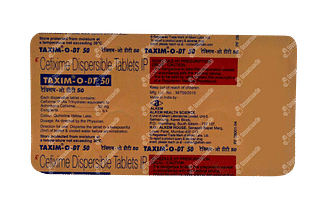 Taxim O 50 MG Tablet Dt 10