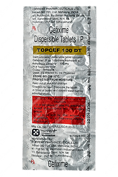 Topcef 100 Dt Tablet 10