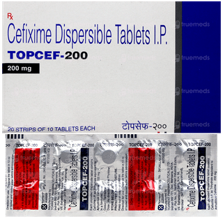 Topcef 200 Tablet 10