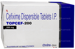 Topcef 200 Tablet 10 Topcef 200 Tablet 10