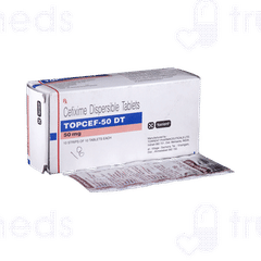 Topcef 50 Dt Tablet 10