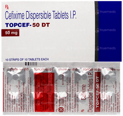 Topcef 50 Dt Tablet 10